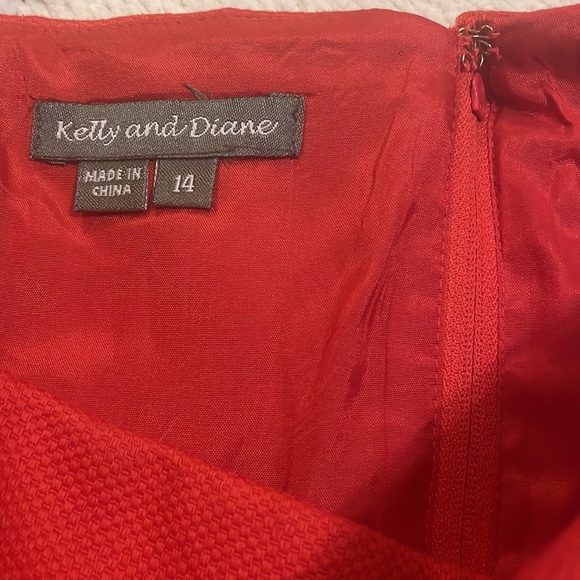 Kelly and Diane Crop top orange 14 - Picture 4 of 7